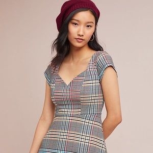 Anthropologie Finley Plaid Dress